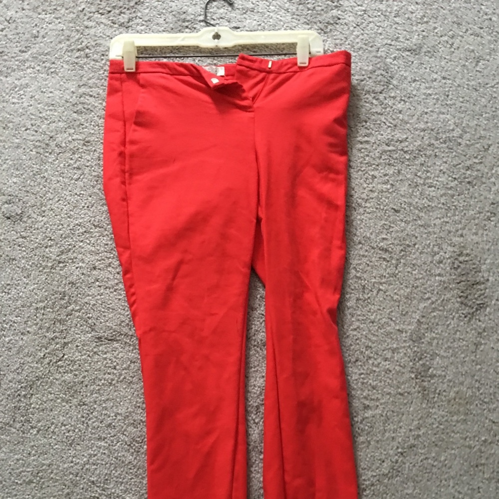 Forever 21 orangey red pants